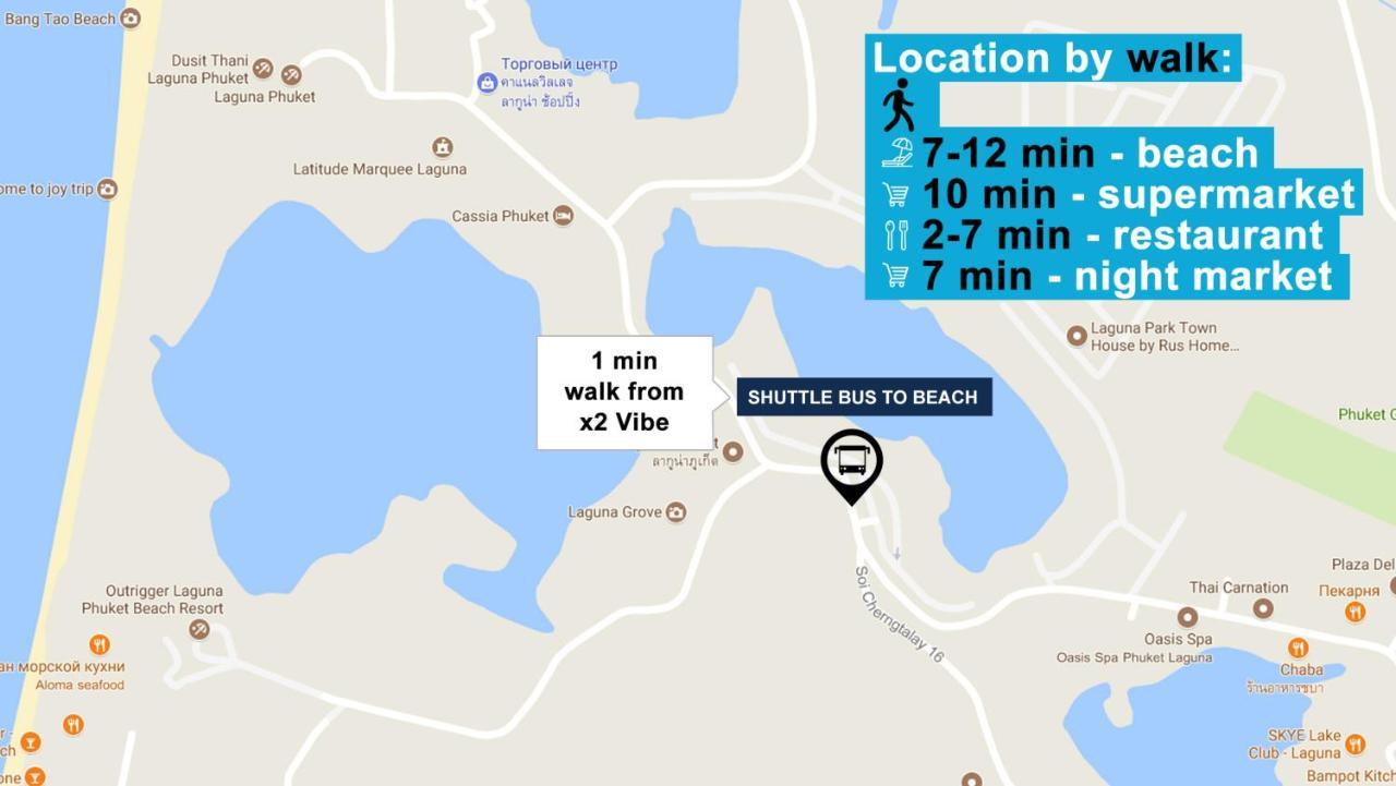 Oceanstone By Holy Cow, 2-Br, 60 M2, Tree View Aparthotel Bang Tao Beach  Exterior foto